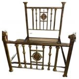 Full Size Brass Bed & Rails COME SEE THIS ONE!!!