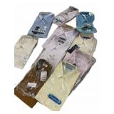 (10) New Name Brand 15 1/2  Dress Shirts