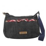 Blue Label Crestbridge Denim Shoulder Bag
