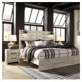 Queen Cambeck Panel Bed & Nightstand Set