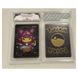 Pokï¿½mon Black Foil Custom Pikachu Card