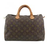 Louis Vuitton Monogram Speedy 30 Handbag