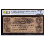 1856 $1 New Jersey Bank Note