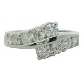 Platinum 1.00 ct Natural VS Diamond Ring
