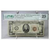 1934 Hawaii $20 Bank Note