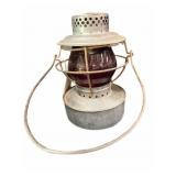 Handlan Red Globe Railroad Lantern