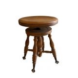 Antique Claw Foot Organ Seat