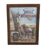 Vintage Durham Smoking Tobacco Advertisement Sign