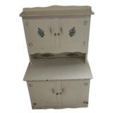 Vintage Kids Hoosier Cabinet