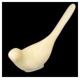 Fenton Custard Yellow Bird of Happiness