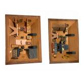 Pair Wall Plaques