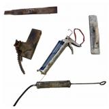 Chain Pipe Vise, Caulking Gun, Grease Gun & More