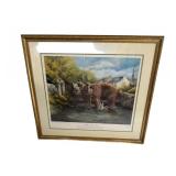 Signed Artist Phillip Gray ï¿½ Another Busy Day