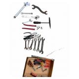 Wrenches, Screwdrivers Chipping Hammer & More