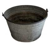 Vintage Galvanized Metal Pail