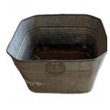 Vintage Square Wash Tub