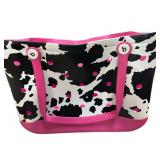Bogg Cow Print Bag