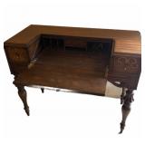 Antique Spinet-Style Secretary Desk