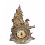 Spanish American War Figural Clock (Needs Glass