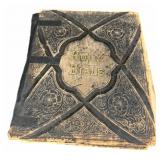 Vintage 1894 Holy Bible