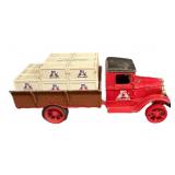 Vintage Big A Auto Parts  Hawkeye Crate Coin Bank