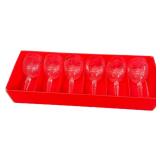 (6) PCS Cristal Dï¿½arques Glasses