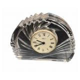 Glass Mikasa Mantle Clock