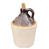 Antique Stoneware Crock Jug