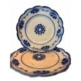 Flow Blue Plate