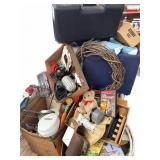 Pallet-Christmas Linens & Decor, NFL Bag, Burlap,