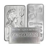 100 oz Silver Bar - Brand Varies