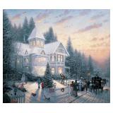 Victorian Christmas 11 X 14 by Thomas Kinkade