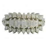 Platinum .81 ct Natural Brilliant Diamond Ring