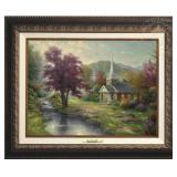 Streams of Living Water  Canvas Classics - Kinkade