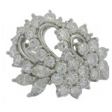 Platinum 2.07 ct Natural Brilliant Diamond Ring