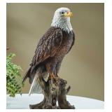 Wild Wings 15' Regal Perched Eagle Sculpture