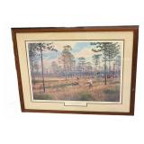 Framed Hunting Print