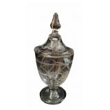 Vintage Glass Candy Dish