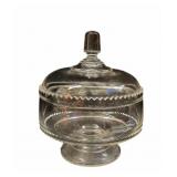 Antique Glass Compote