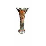 Fenton April Showers Carnival Vase