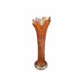 Fenton Marigold Carnival Glass Vase