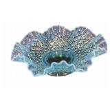 10 ï¿½ Fenton Blue Opalescent Bowl