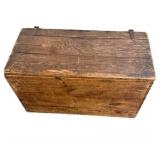 Antique Wooden Trunk