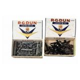 (2) PCS Two Cigar Boxes Full Of Bolts And Nuts