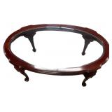 Estate Glass Top Coffee Table