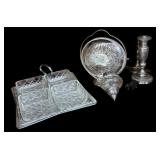 Serving Dishes, Candle Holder & More