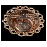 Pink Depression Glass Old Colony 9 ï¿½ Bowl