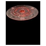 Pink Depression Cake Stand