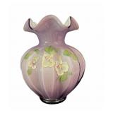 Artist Signed Fenton Vase