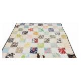 Hand Stitched Patchwork Quilt